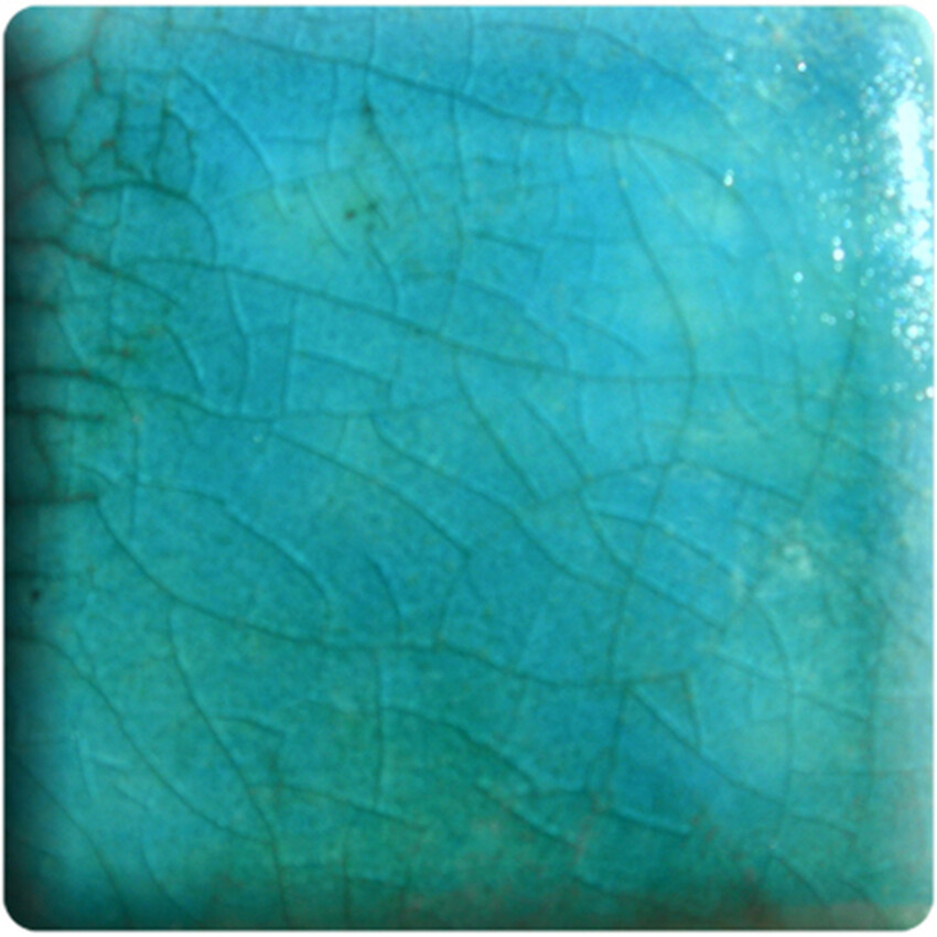 Photograph: Spectrum Raku Brush-On Glaze: Turquoise 454ml