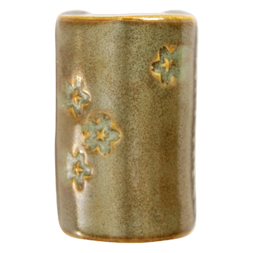 Photograph: Spectrum Shino Cone 5 Brush-On Glaze: Guacamole 454ml
