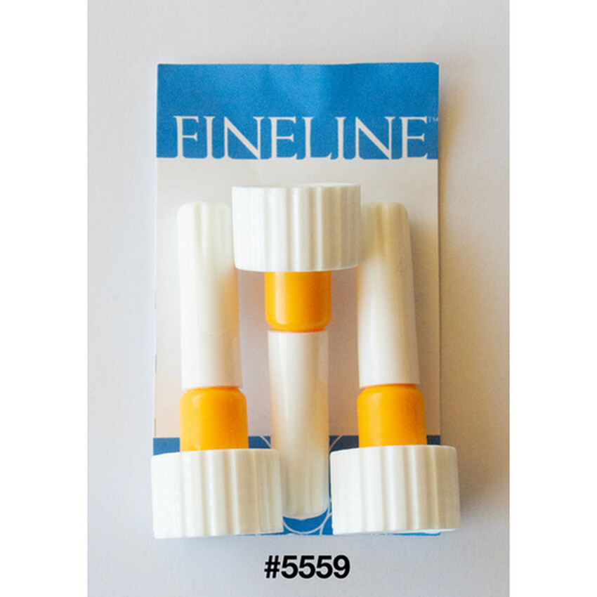 Photograph: Standard Gauge 18G  - Fineline Caps for Small Mayco Bottles 3pc
