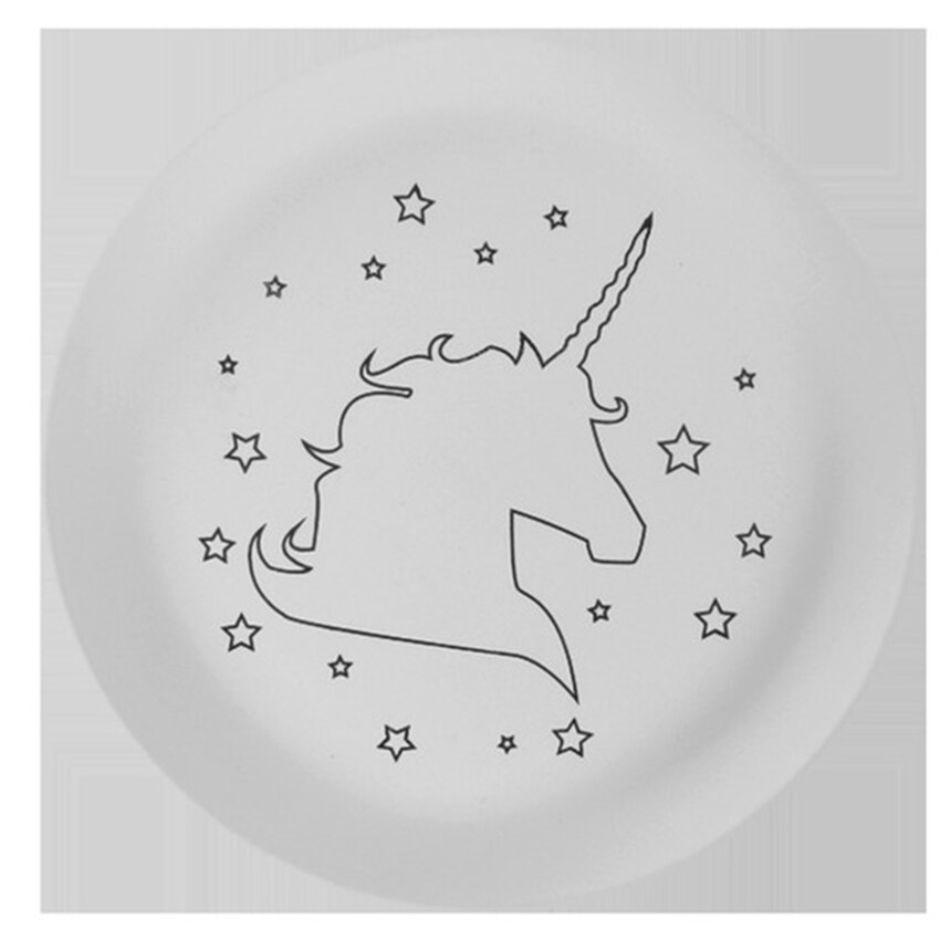 Photograph: Star Unicorn Plate