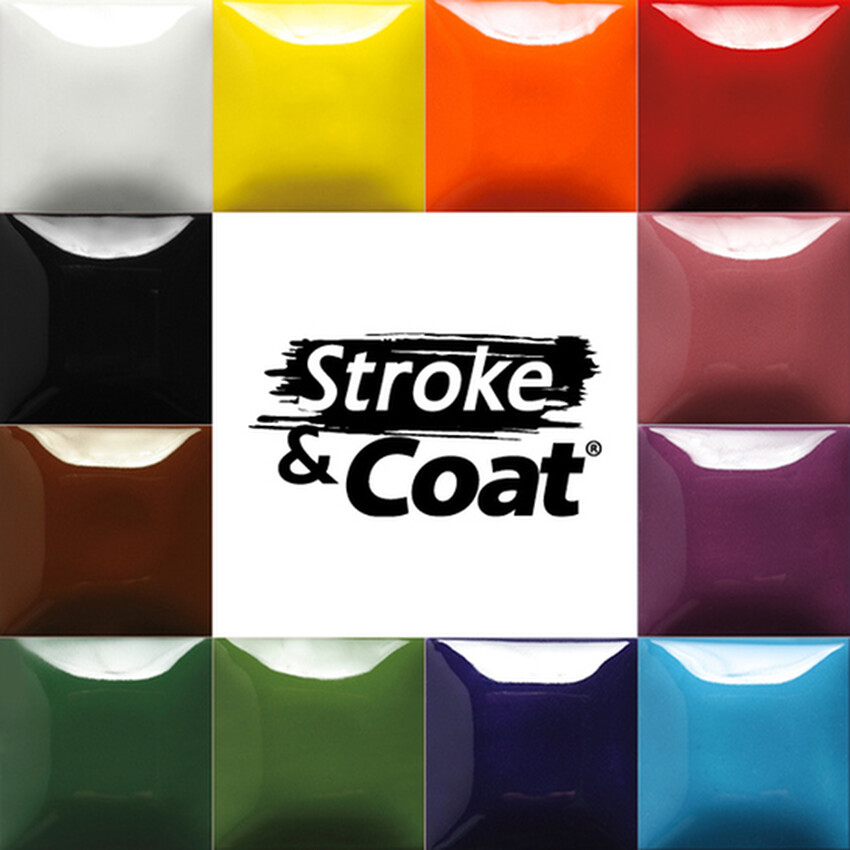 Photograph: Stroke & Coat Kit #1 - 12x 59ml/2oz bottles