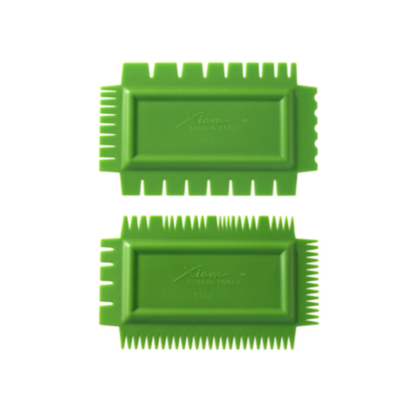 Photograph: Texture Combs Set of 2: Firm flex, set A