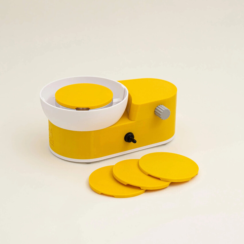 Photograph: The Small Pottery Wheel - Ochre