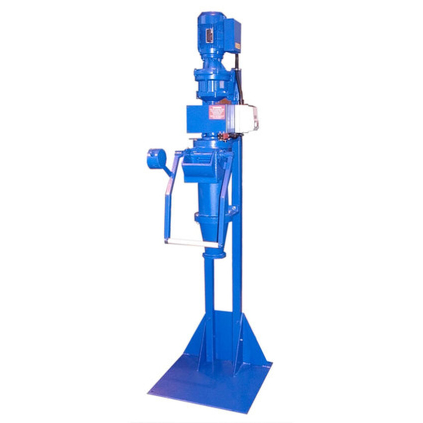 Photograph: Vertical Pugmill 4" Single Phase
