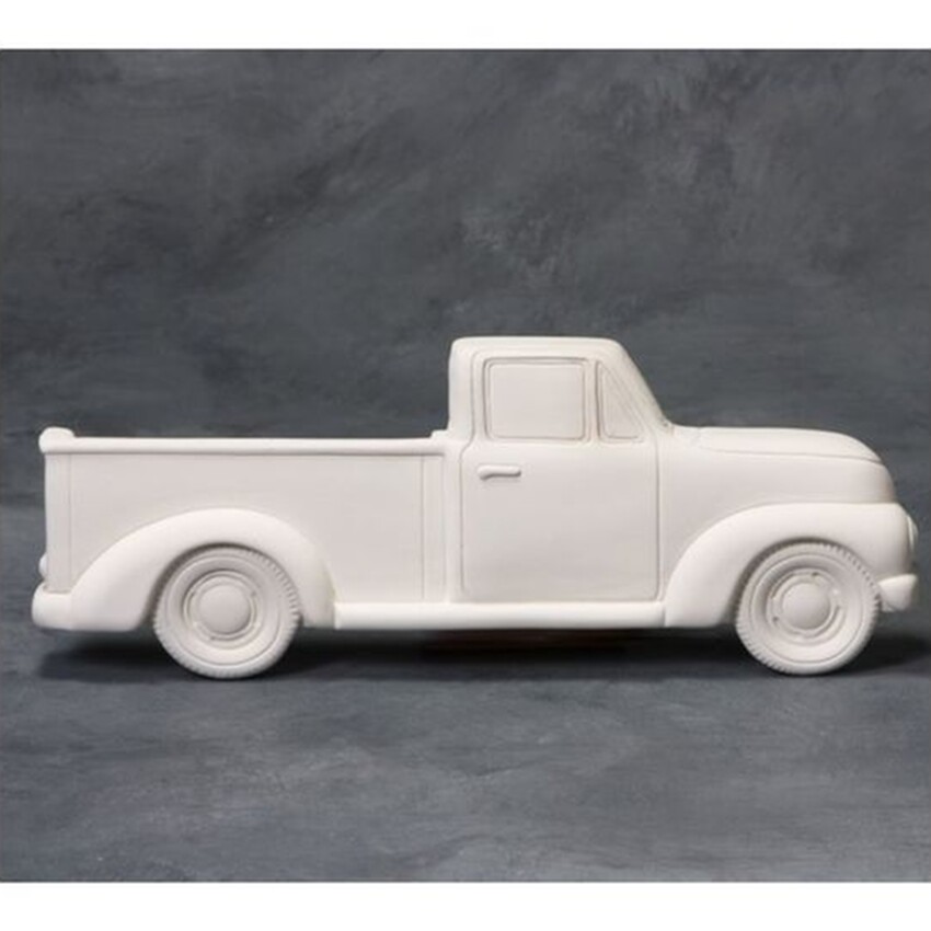 Photograph: Vintage Truck Plaque: 12.5L x 5