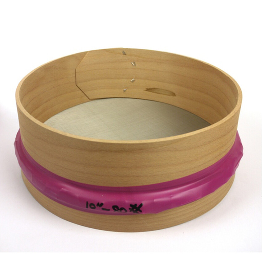 Photograph: Wooden Sieve 10in 80 Mesh
