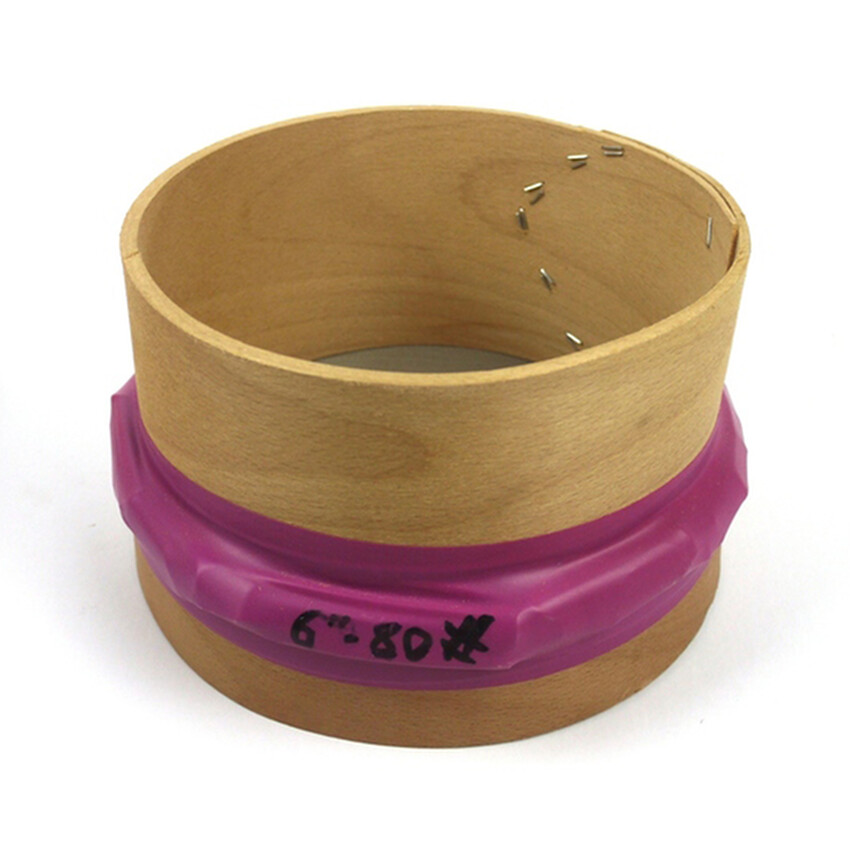 Photograph: Wooden Sieve 6in 80 Mesh