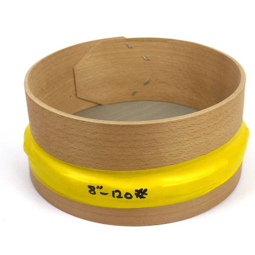 Photograph: Wooden Sieve 8in 120 Mesh