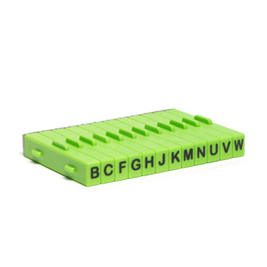 Photograph: Xiem Extra Attachable Letters: Upper case 12 pcs 10x6mm