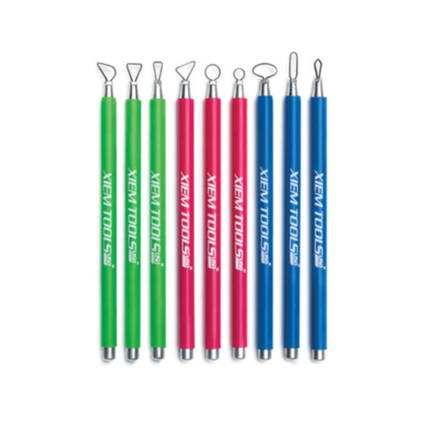 Photograph: Xiem Mini Ribbon Sculpting Tool Set: Set D, pack of 9