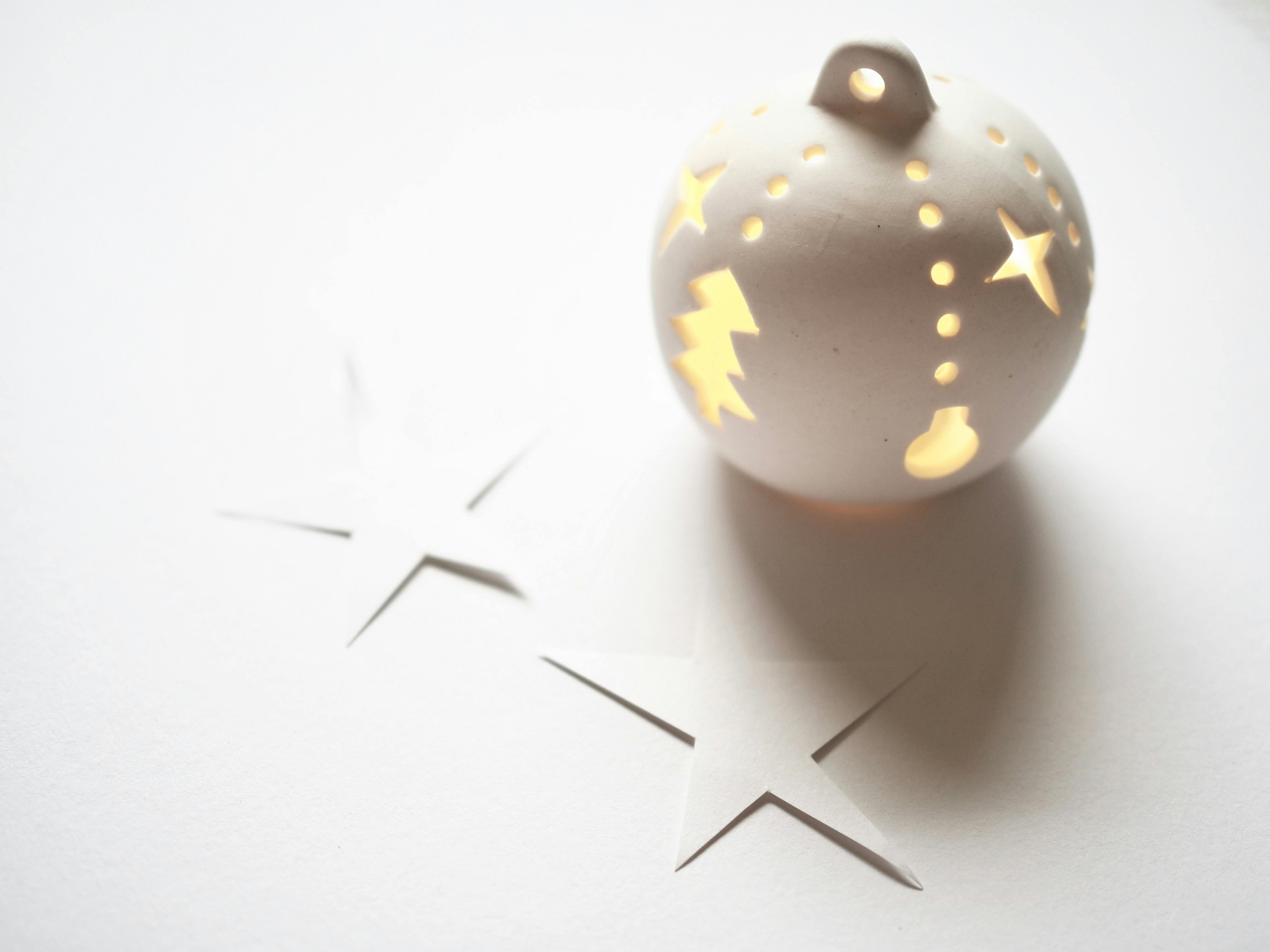 star-carved bauble