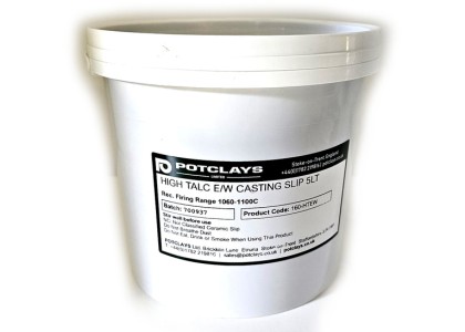 High Talc White Earthenware Casting Slip 1060-1100C