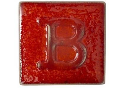 BOTZ Earthenware Brush-On Glaze: Coral Red 200ml