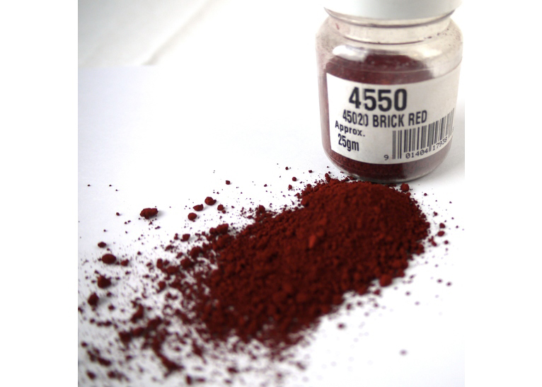 Powdered Underglaze: Brick Red (1140C max.)