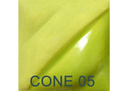 Amaco Velvet Brush-On Underglaze: Chartreuse 473ml