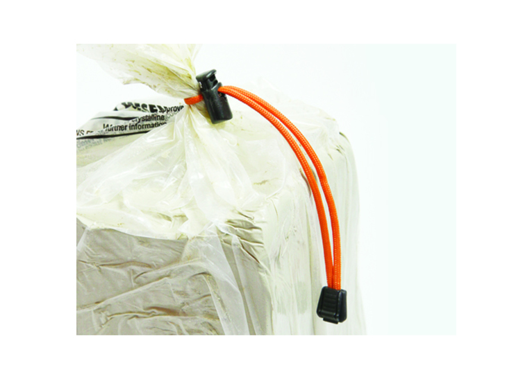 Xiem Reusable Clay Bag Ties (Green) 2pcs