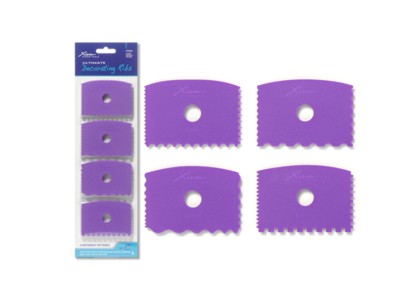 Xiem Decorating Ribs Set of 4: Firm flex, set C