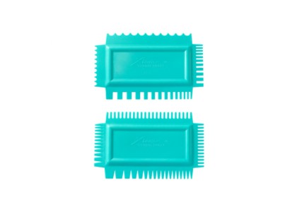 Xiem Texture Combs Set of 2: Soft flex, set B