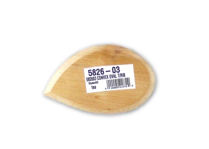 Wooden Rib: Convex-Oval 4.25in