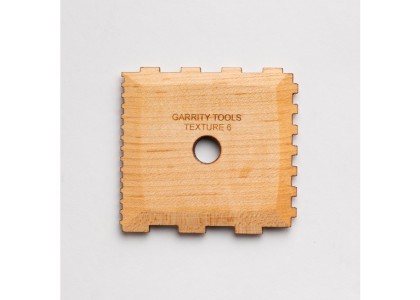 Garrity Tools Wooden Texture Tool No.6