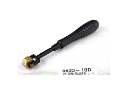 Pattern Roller D: Plastic handle/brass head 16cm