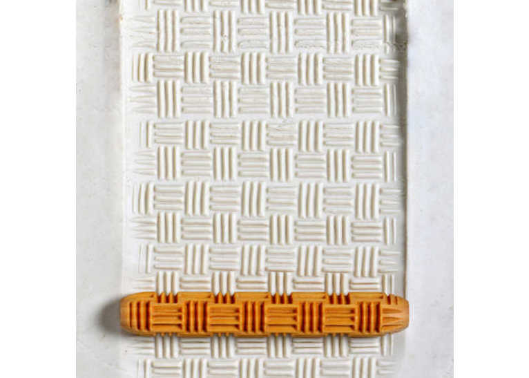MKM 10cm HandRoller Design 19. Basketweave 1. MKM 10cm HandRoller Design 19. Basketweave 1.