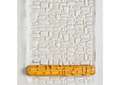 MKM 10cm HandRoller Design 54. Stone Wall.