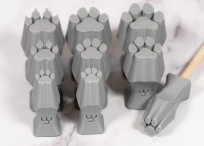 Ceramind Stamp Set: Dog Paw