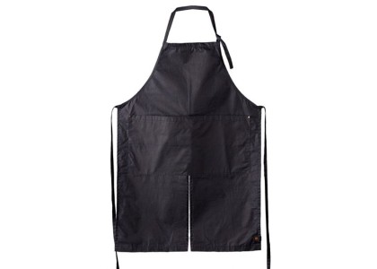 Fieldware Waxed Cotton Split Bib Apron - Midnight