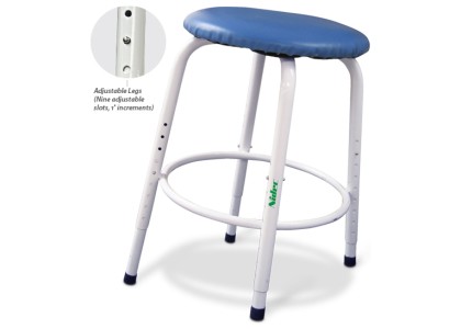 Shimpo Adjustable Padded Stool