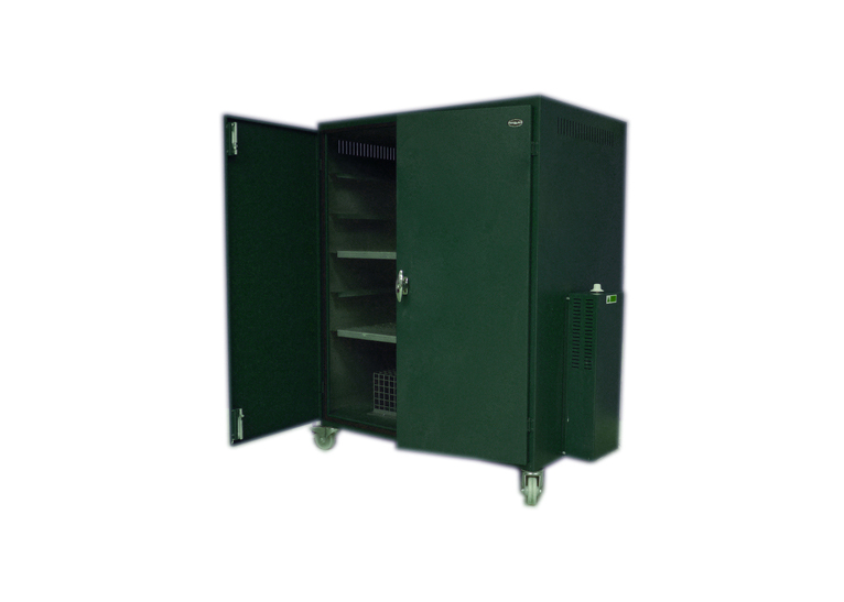 Drying cabinet on castors: 2000h s 915w x 635d (mm)