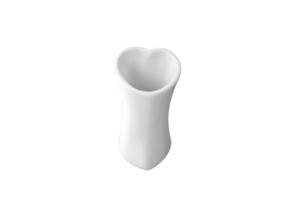 Small Heart Vase: 12/cs: 4x2