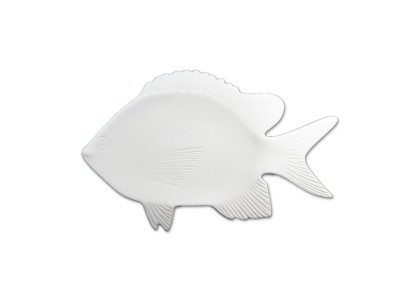 Sergeant Fish Plate: 4/cs: 10x6.5