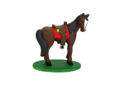 Horse W/Saddle: 4/cs: 6x5