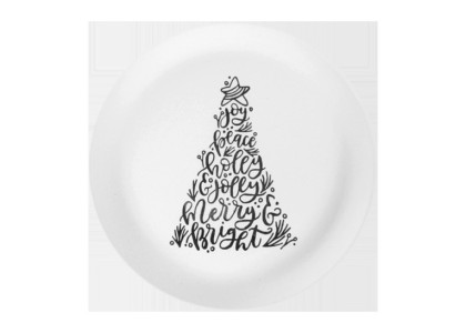 Xmas Tree Word Plate