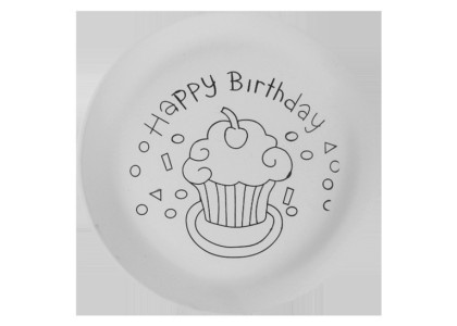 Happy Birthday Plate