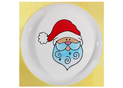 Santa Party Plate