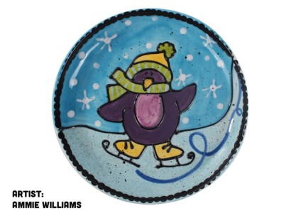 Penguin Party Plate