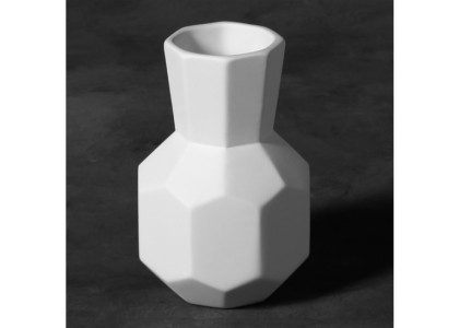 Faceted Bud Vase