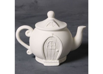 Teapot Fairy House