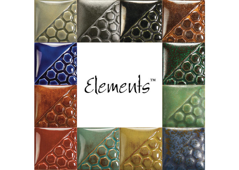 Mayco Elements Brush-On Glaze: Elements Kit 473ml Mayco Elements Brush-On Glaze: Elements Kit 473ml
