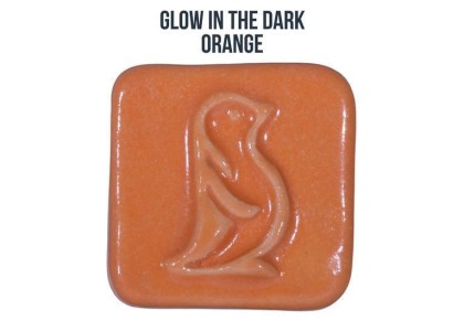 Penguin Glow In The Dark ^06 Glaze: Orange 118ml