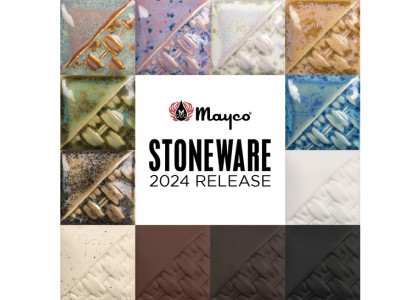 Mayco Stoneware 2024 Glaze Kit 4oz (12)