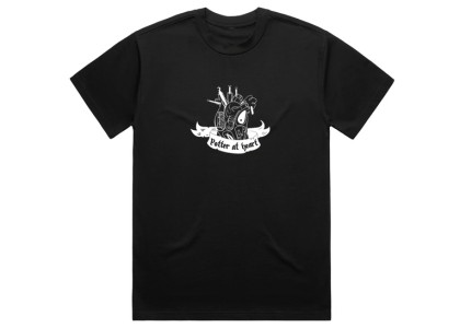 Potclays X Scruffy Little Herbert Potter at Heart T-Shirt: Black L