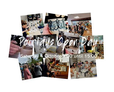 Potclays Open Day 4 October