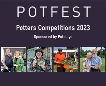 Potfest Potters Competitions 2023 sponsored by Potclays