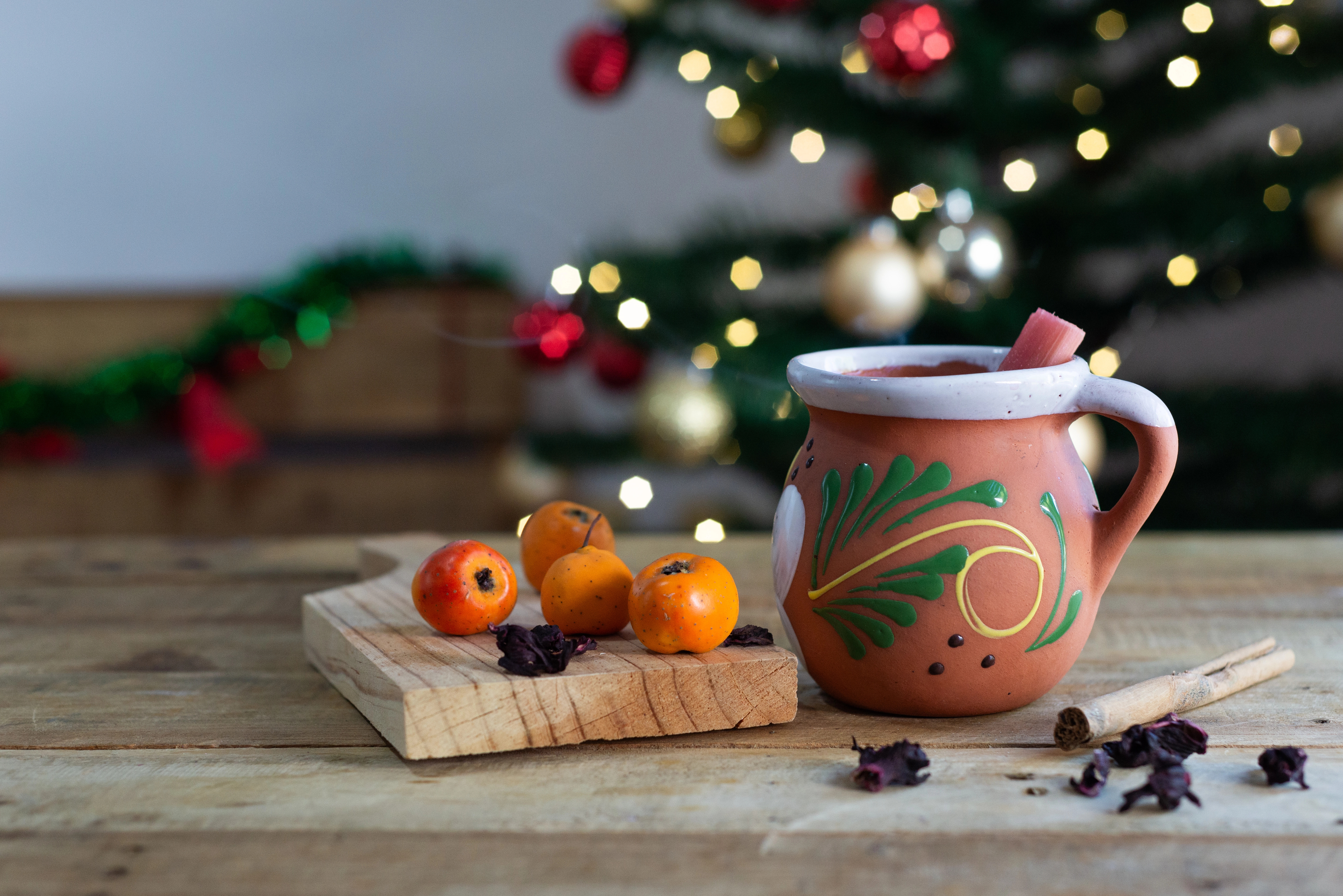 traditional christmas punch mug